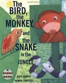 The Bird, the Monkey, and the Snake in the Jungle Cover